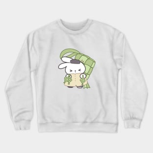 Embrace Eid Mubarak with Loppi Tokki and Ketupat! Crewneck Sweatshirt